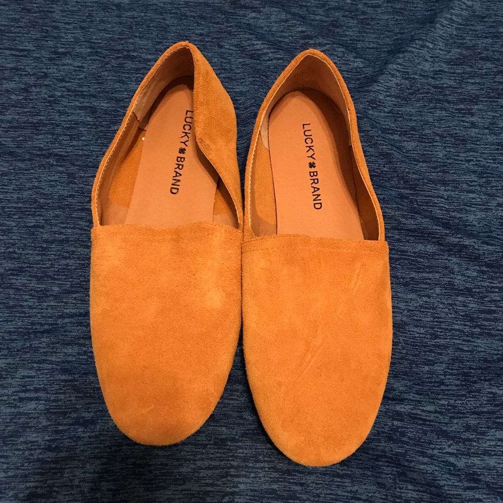 Lucky Brand Brittany Suede Flat